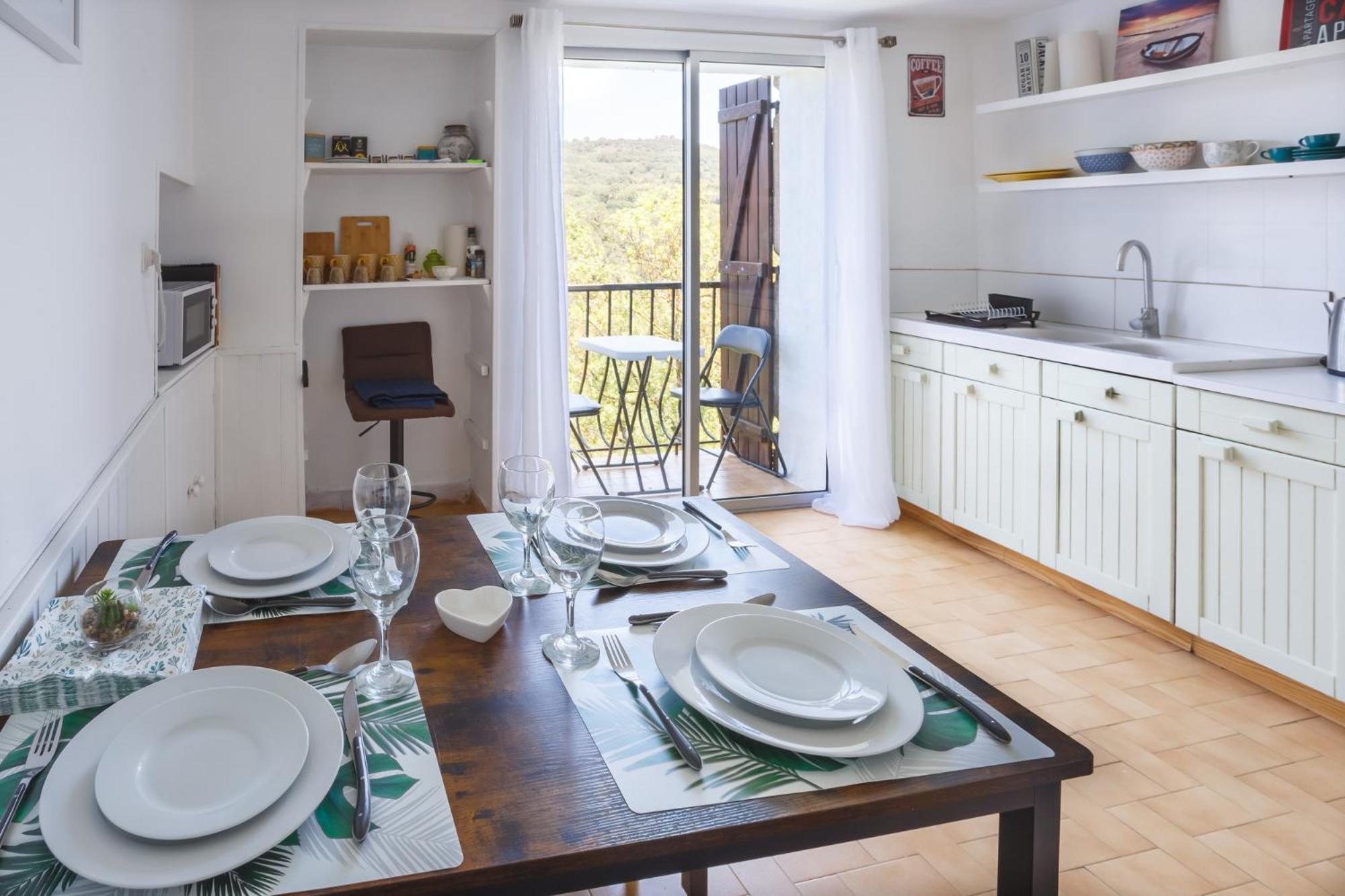 Cosy Apartment In Ancient Gabian With River And Vineyard Views מראה חיצוני תמונה